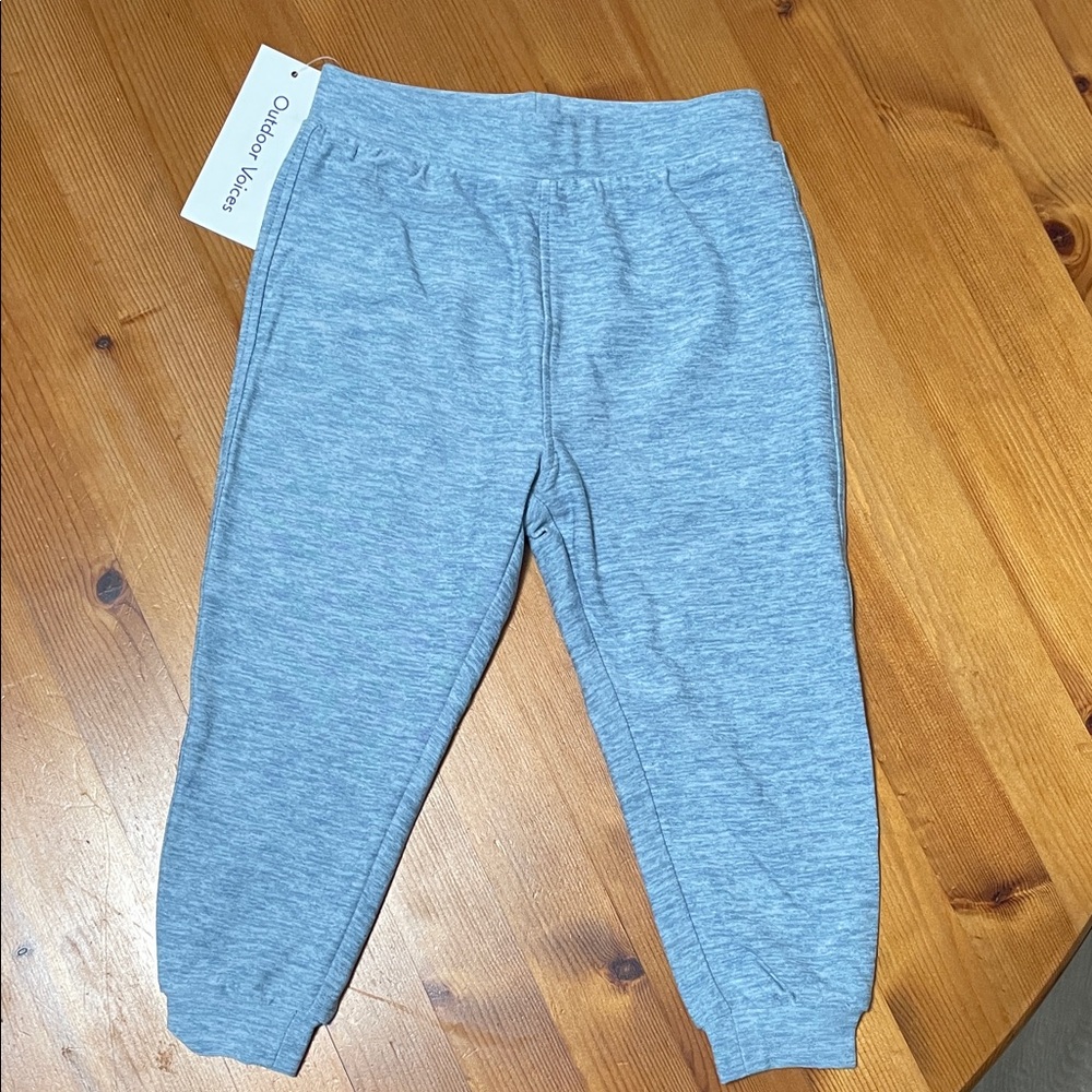 Outdoor Voices CloudKnit Kids Pant,  18-24 months, Faded Sky